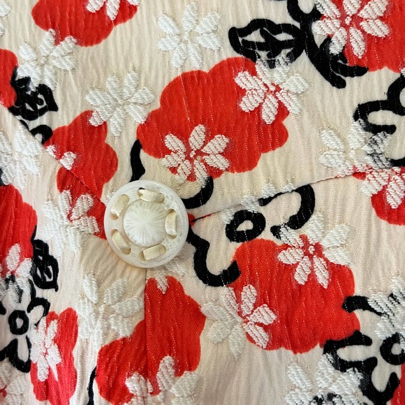 Alice's Pig Orange Flower Daisy Dress Size 4 - Picture 5 of 8